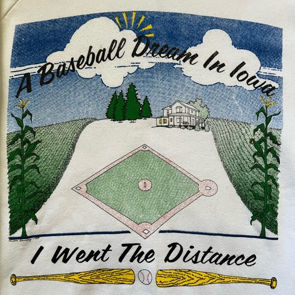 Vintage 80’s “Field of Dreams” Sweatshirt. Size XL. - Picture 3 of 5
